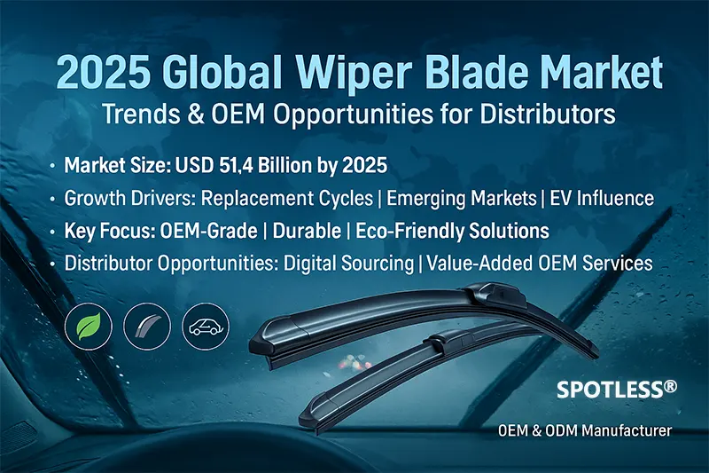 Global Wiper Blade Market Outlook 2025: Trends & OEM příležitosti pro distributory