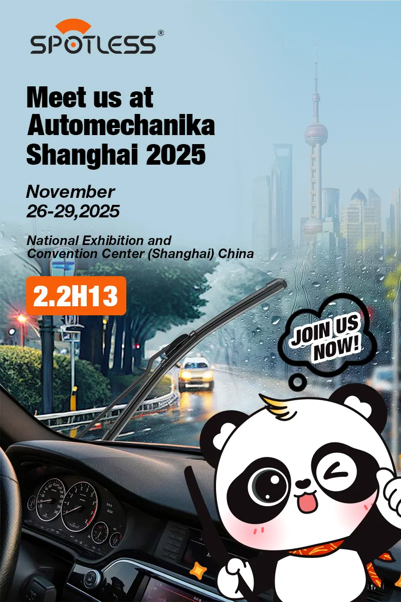 Bezpopisové stěrače na Autochanika Shanghai 2025
