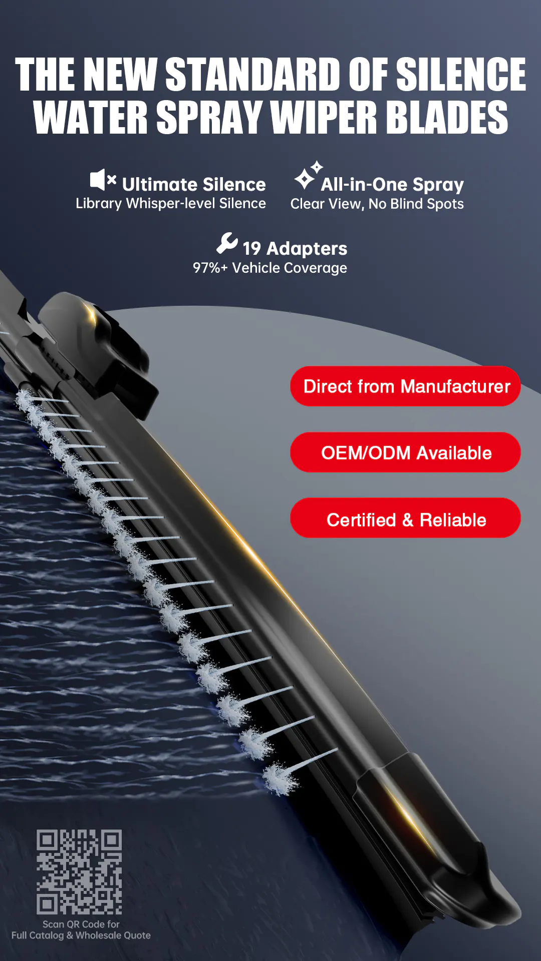 Technologie stěračů se sprejovým filmem: Tichá a odolná volba pro distributory