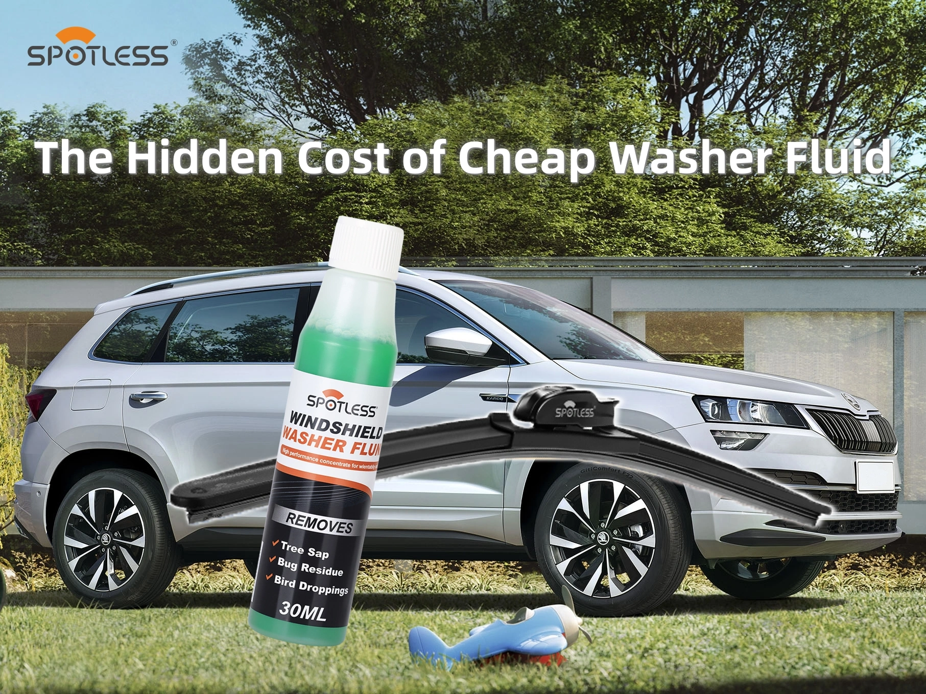 Jak pH ovlivňuje životnost stěrače: Skrytá cena levné kapaliny do ostřikovačů