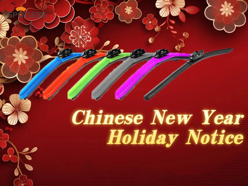 SPOTLESS 2026 Plán svátků na čínský Nový rok, zajišťující lepší služby partnerům stěračů